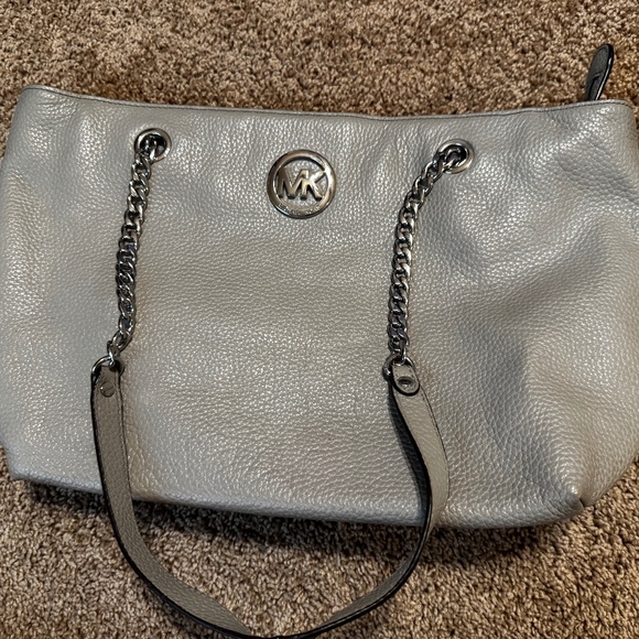 Michael Kors, silver/gray Purse/bag - Picture 1 of 9
